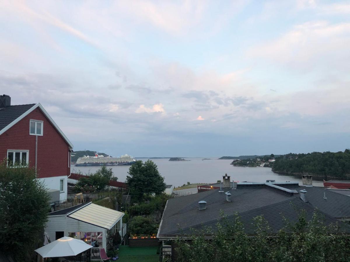 Aid Og Svein' S Sentrumsnaere Panorama Hjem Apartment Кристиансан Екстериор снимка